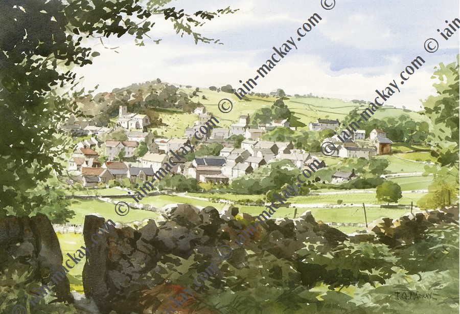 Brassington from Carsington Pasture Iain McKay