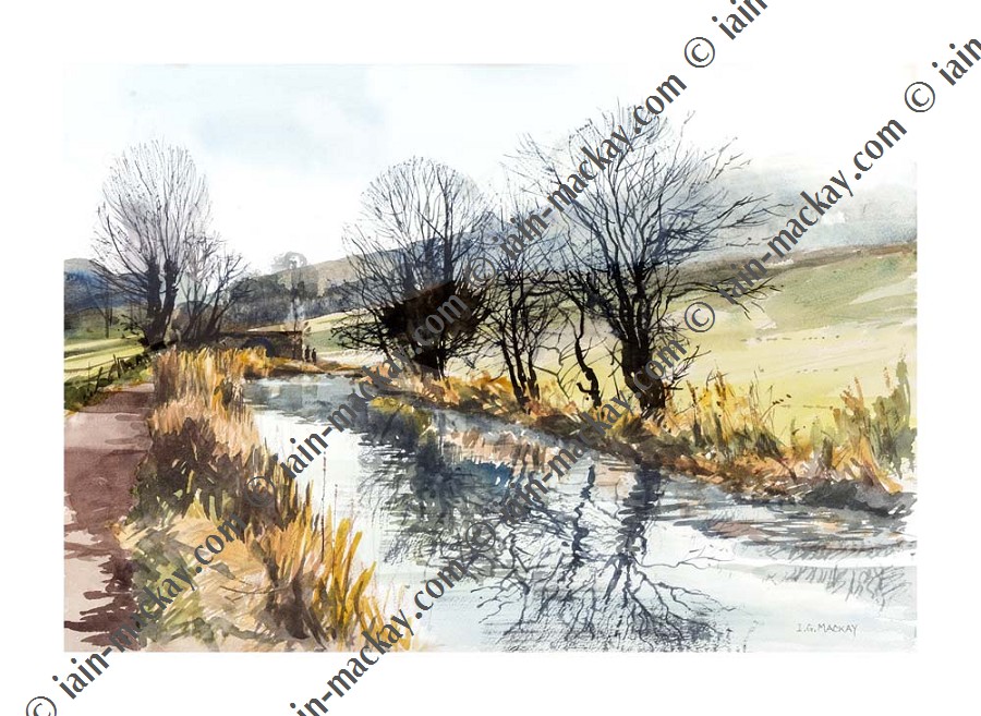 Cromford Canal in Winter - Iain McKay