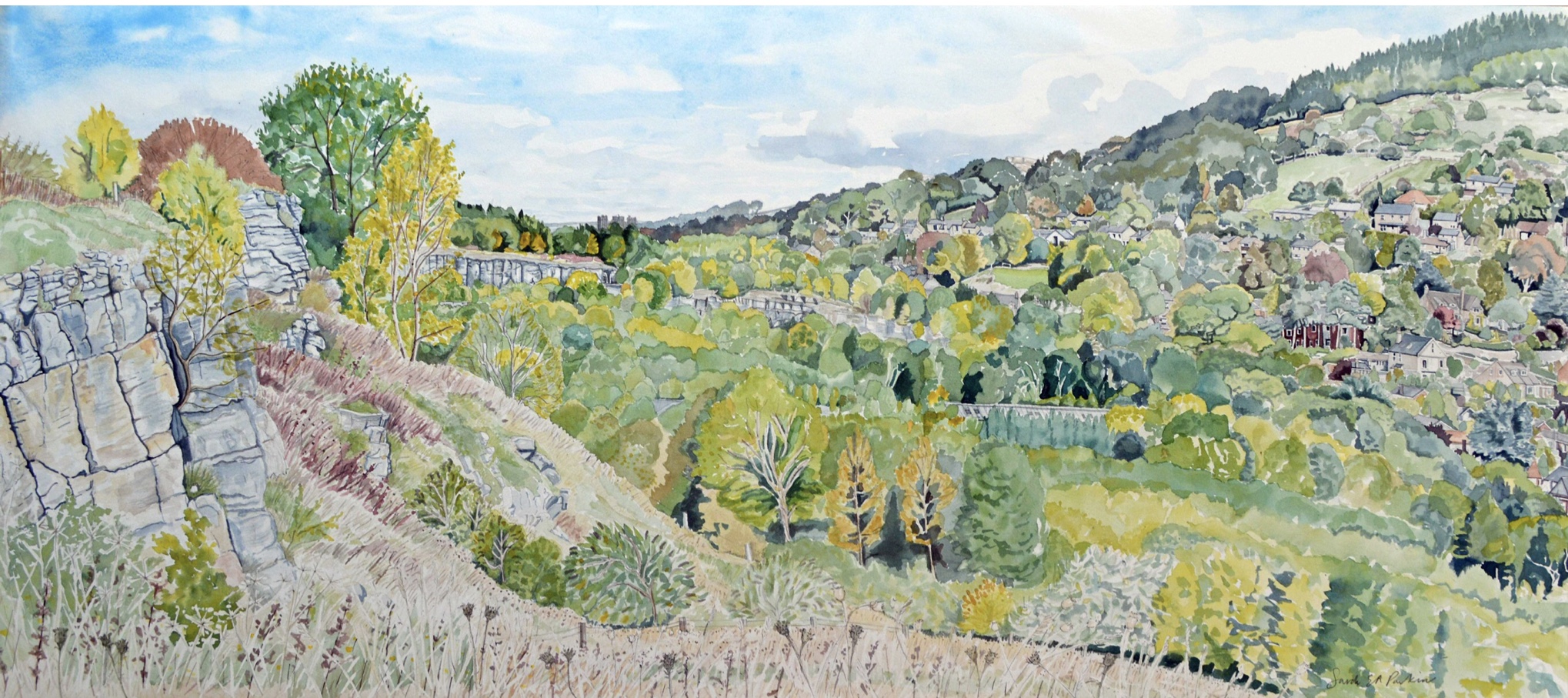 Sarah Parkin - Cliff to Bolehill, Wirksworth