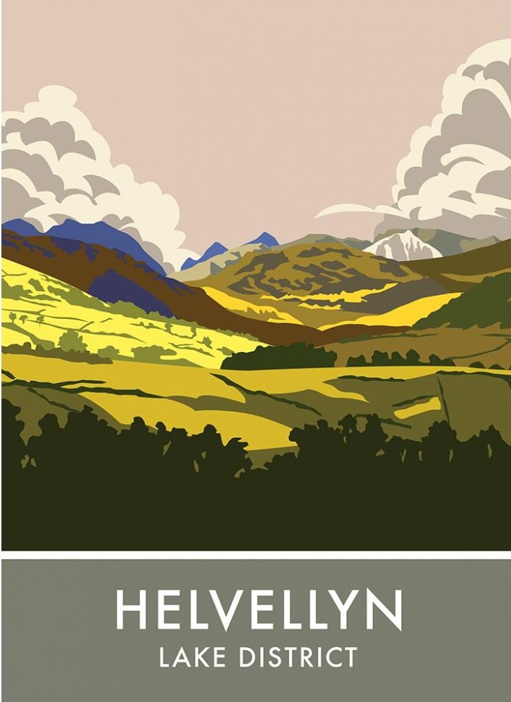 Helvellyn  - Rail Prints 