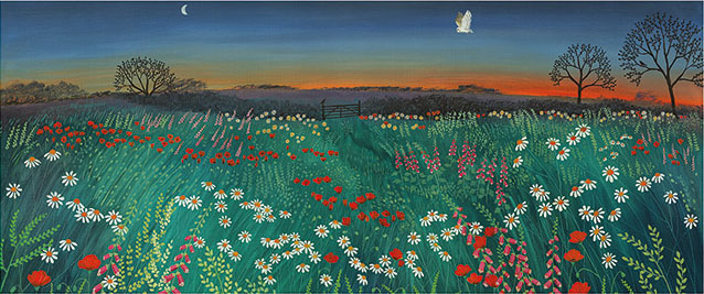 Art Print - Jo Grundy (Twilight Meadow)