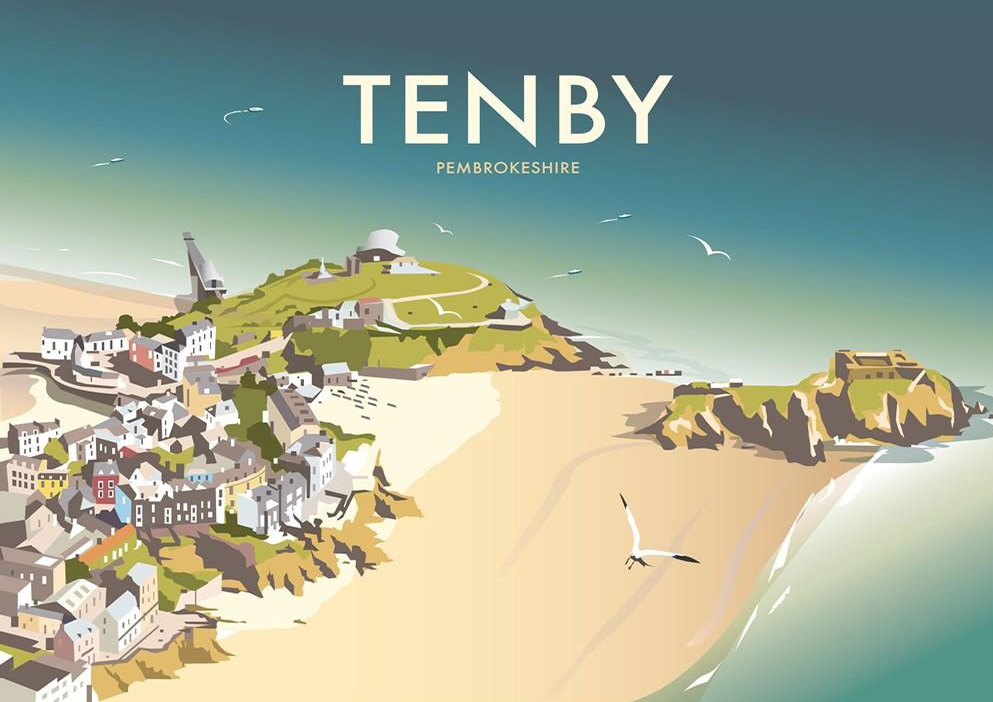 Tenby - Rail Prints
