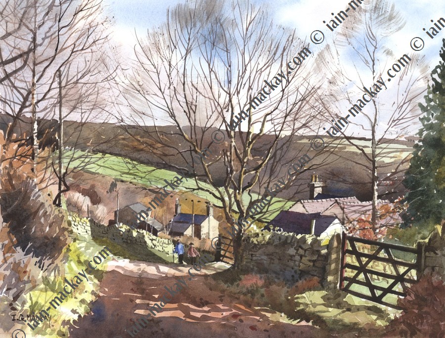 Lumsdale toward Tansley - Iain McKay